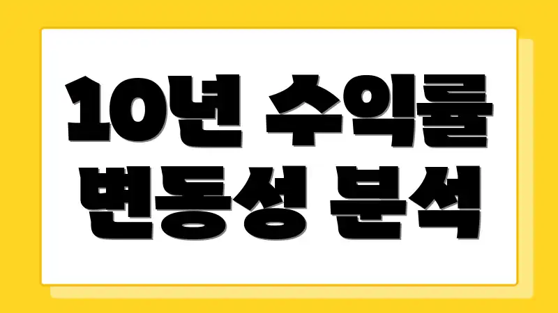 10년 수익률 변동성 분석